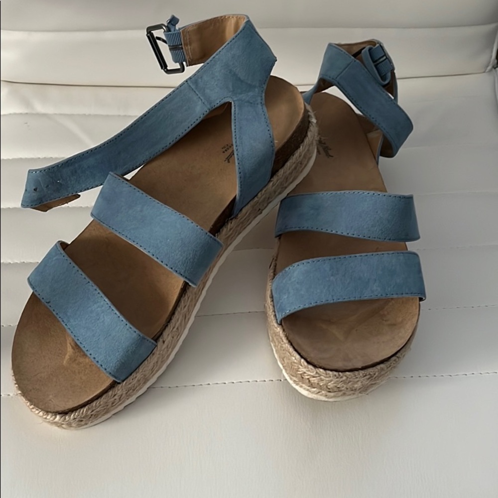 Blue Espadrilles